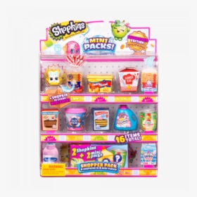 Shopkins Kids Toy Mini Packs Eight Pack Includes Eight - Shopkins Mini Pack Collectors Pack, HD Png Download, Transparent PNG