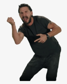 Just Do It Shia Labeouf Fist - Just Do It Meme Png, Transparent Png, Transparent PNG