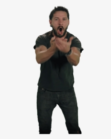Just Do It Shia Labeouf Angry - Angry Man Pointing Png, Transparent Png, Transparent PNG