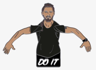 Shia Labeouf Do It Pin - Illustration, HD Png Download, Transparent PNG