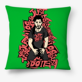 Almofada Just Do It Shia Labeouf De Fagner A - Cushion, HD Png Download, Transparent PNG