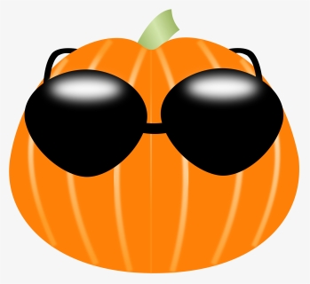Jack O Lantern With Sunglasses, HD Png Download, Transparent PNG