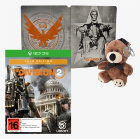 Tom Clancy S The Division 2 Lincoln Steelbook Edition - Division 2 Gold Edition Steelbook, HD Png Download, Transparent PNG