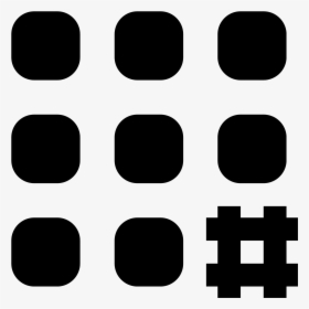Hashtag Activity Icon Free Download Png And - Monochrome, Transparent Png, Transparent PNG
