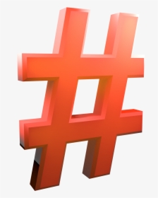 Hashtag Sign In Red, HD Png Download, Transparent PNG