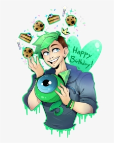 Happy Birthday @therealjacksepticeye Hope Your Day - Jacksepticeye Saying Happy Birthday, HD Png Download, Transparent PNG