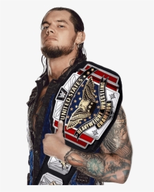 Baron Corbin Us Championship [fanmade Belt] By Justaperfect10 - Baron Corbin Us Championship, HD Png Download, Transparent PNG