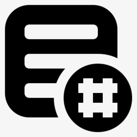 Hashtag Activity Feed Icon - C# Logo Hd Png, Transparent Png, Transparent PNG