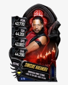 Transparent Shinsuke Nakamura Png - Wwe Supercard Roman Reigns Gothic, Png Download, Transparent PNG
