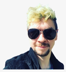 The Cutest Bean 💚 - Jacksepticeye Wearing Sunglasses, HD Png Download, Transparent PNG