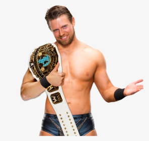 Miz With Intercontinental Championship, HD Png Download, Transparent PNG
