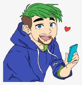 Jacksepticeye Drawing, HD Png Download, Transparent PNG