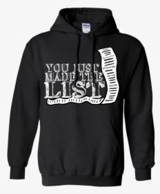 You Just Made The List T Shirt & Hoodie - Tim Burton Hoodie, HD Png Download, Transparent PNG