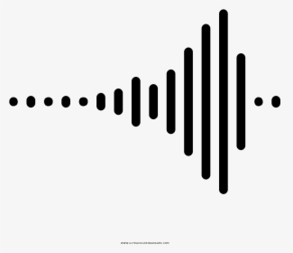 Sound Wave Coloring Page, HD Png Download, Transparent PNG
