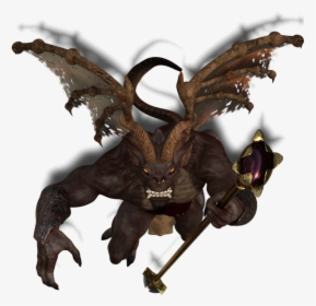 176238-horned Devil With Spear - Roll20 Horned Devil Token, HD Png Download, Transparent PNG