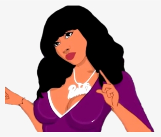 Best Nicki Minaj Cartoon, HD Png Download, Transparent PNG