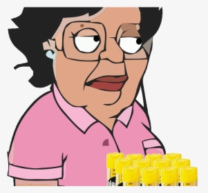 Mexican Cleaning Lady Clipart , Png Download - Family Guy Consuela Png, Transparent Png, Transparent PNG