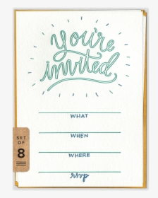 You Re Invited Fill-in Invitation Set - Holy Bible Esv, HD Png Download, Transparent PNG