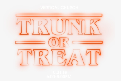 You Re Invited To Trunk Or Treat At Vertical Church - Calligraphy, HD Png Download, Transparent PNG