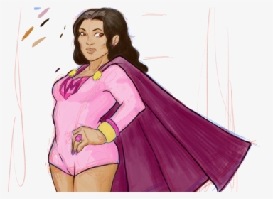 Nicki Minaj Superhero Sketch - Illustration, HD Png Download, Transparent PNG