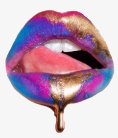 Lips Liplicking Colorful Sticker - Jason Derulo Feat Nicki Minaj & Ty Dolla Sign Swalla, HD Png Download, Transparent PNG