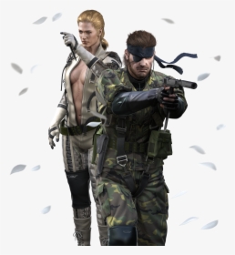 Metal Gear Solid - Metal Gear Solid Snake Eater Big Boss, HD Png Download, Transparent PNG