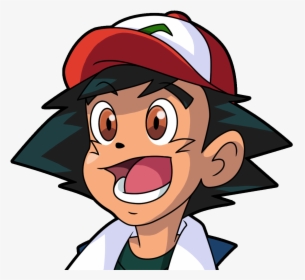 Ash Pokemon Pokémon Go Pokémon Ashketchum Ash Manga - Ash Ketchum Face Png, Transparent Png, Transparent PNG