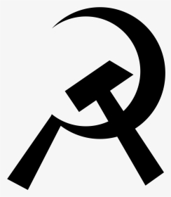 Communist Symbol Black And White , Png Download - Communism Black And White, Transparent Png, Transparent PNG