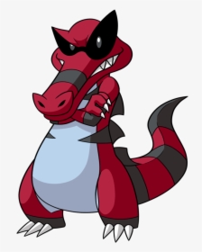 Ash Ketchum Red Mammal Fictional Character Cartoon - Krookodile Pokemon, HD Png Download, Transparent PNG