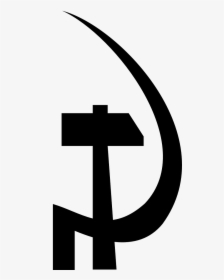 Hammer And Sickle Anarchism, HD Png Download, Transparent PNG