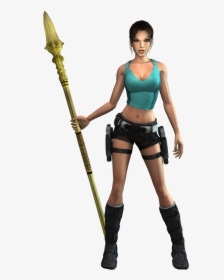 Transparent Nathan Drake Png - Lara Croft And The Guardian Of Light Lara, Png Download, Transparent PNG