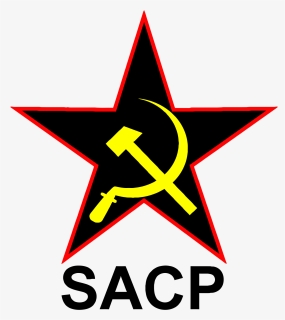Logo Of The Sacp - South African Communist Flag, HD Png Download, Transparent PNG