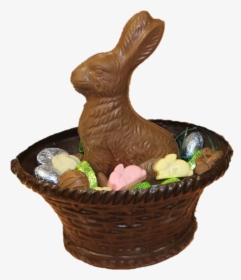 Easter Bunny Chocolate Basket, HD Png Download, Transparent PNG