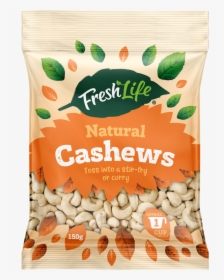 Freshlife Cashewsnatural 150g Render - Portable Network Graphics, HD Png Download, Transparent PNG
