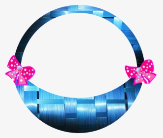 Easter Basket Bows Blue Weave - Easter Basket, HD Png Download, Transparent PNG
