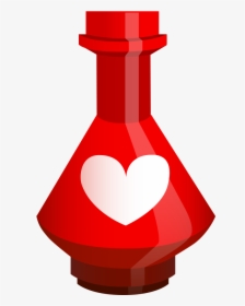 Health Potion Is A Potion That Can Be Used To Heal - Glass Bottle, HD Png Download, Transparent PNG
