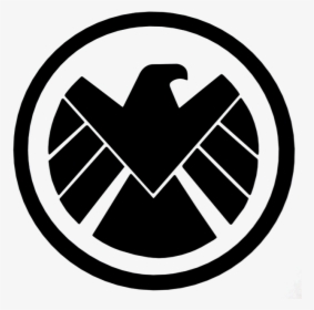 Clip Art Black And White Strategic Homeland Intervention - Agents Of Shield Logo Png, Transparent Png, Transparent PNG