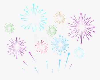 Free Png Fireworks Transparent Png - Transparent Background Fireworks Clipart, Png Download, Transparent PNG