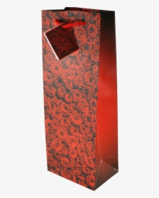 Red Roses Wine Gift Bags - Motif, HD Png Download, Transparent PNG