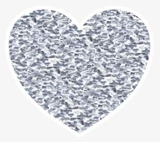 Heart, Glitter, Valentine, Love, Silver, Celebration - Silver Glitter Heart Png, Transparent Png, Transparent PNG