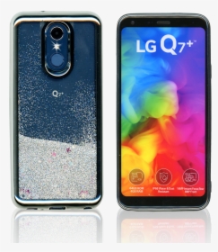 Lg Q7 Plus/q7 Mm Electroplated Water Glitter Silver, HD Png Download, Transparent PNG