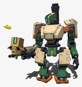 Bastion Overwatch Png Library - Bastion Art Concept Overwatch, Transparent Png, Transparent PNG