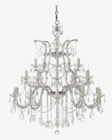 Chandeliers Candelabra Life,crystal Lamp Chandelier - Shabby Chic Cream Chandelier, HD Png Download, Transparent PNG