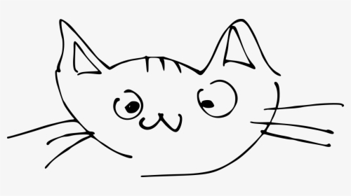 Cat Doodle Art Png, Transparent Png, Transparent PNG