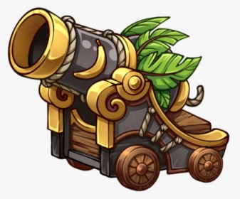 Pirate Cannon Png - Pirates Of Everseas Ships, Transparent Png, Transparent PNG