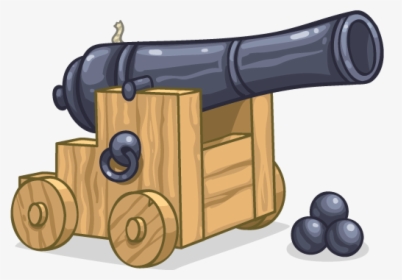 Transparent Pirate Cannon Png - Pirate Cannon Clipart, Png Download, Transparent PNG