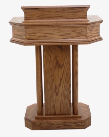 Church Furniture Wood Stains - Transparent Background Podium Png, Png Download, Transparent PNG