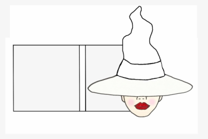 Witch Hat Template, HD Png Download, Transparent PNG
