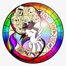 Stain Glass Lightning Bliss By Lightning-bliss - Circle, HD Png Download, Transparent PNG
