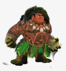 Transparent Maui Clipart - Disney Heroes Battle Mode Maui, HD Png Download, Transparent PNG